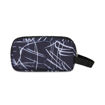 Picture of SEVEN FREETHINK 3 ZIPPER PIRATE BLACK PENCIL CASE